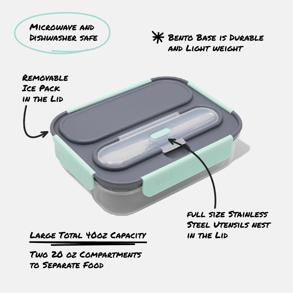 Plain Plastic Lunch Box Loknath Brand (Set of 6) With 200ml Box