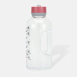 74oz Motivational Bottle with Straw Lid Concrete Grey